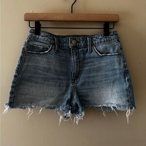 Universal Thread Light Blue Frayed Jean Shorts